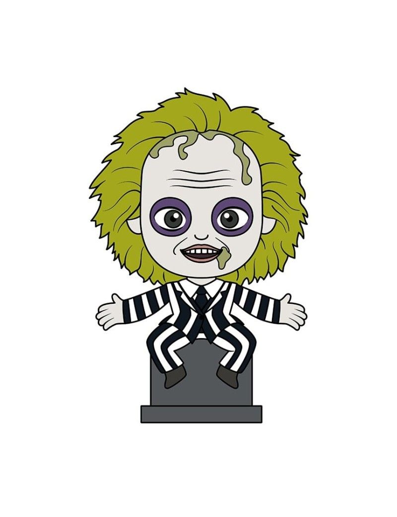 BEETLEJUICE - Beetlejuice -Aimant à collectionner en mousse 3D Monogram 1 - Culture-Pop-France BEETLEJUICE - Beetlejuice -Aimant à collectionner en mousse 3D Monogram 1 - Culture-Pop-France