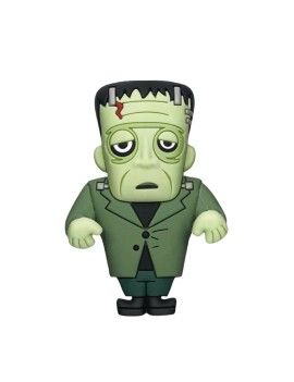 UNIVERSAL MONSTERS - Frankenstein -Aimant à collectionner en mousse 3D Monogram 1 - Culture-Pop-France