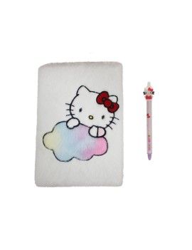 HELLO KITTY - Pack Notebook Peluche A5   Stylo-Bille CYP 1 - Culture-Pop-France