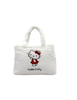 HELLO KITTY - Sac à Main Fourrure - Large 40x27x7cm CYP 1 - Culture-Pop-France