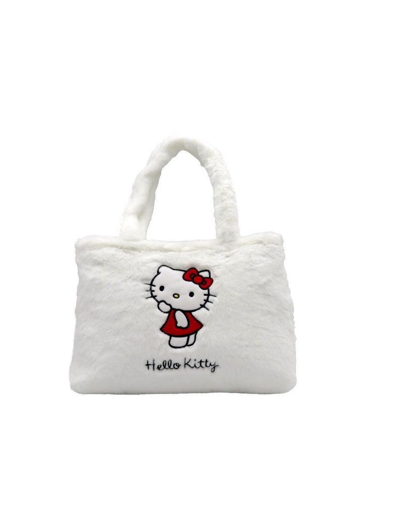 HELLO KITTY - Sac à Main Fourrure - Large 40x27x7cm CYP 1 - Culture-Pop-France HELLO KITTY - Sac à Main Fourrure - Large 40x27x7cm CYP 1 - Culture-Pop-France