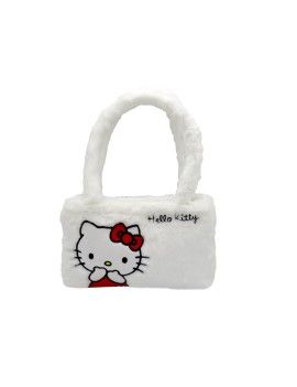 HELLO KITTY - Sac à Main Fourrure - Small 26x17x7cm CYP 1 - Culture-Pop-France