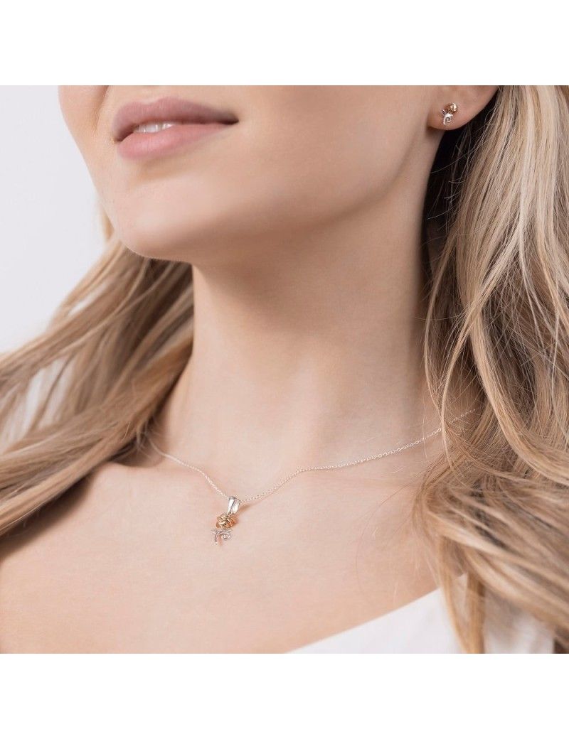 LA BELLE & LA BETE - Rose - Set Collier en Argent Clous d'Oreille Peershardy 1 - Culture-Pop-France LA BELLE & LA BETE - Rose - Set Collier en Argent Clous d'Oreille Peershardy 1 - Culture-Pop-France