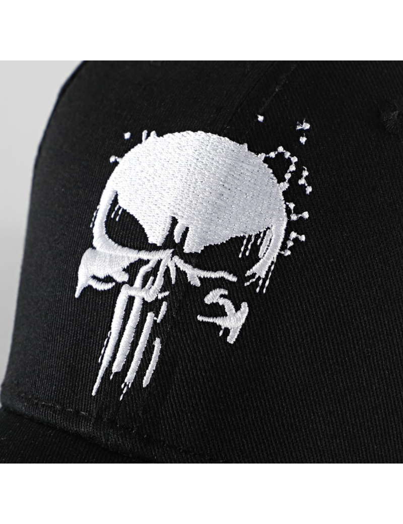 MARVEL - Logo Punisher - Casquette Cotton Division 1 - Culture-Pop-France MARVEL - Logo Punisher - Casquette Cotton Division 1 - Culture-Pop-France