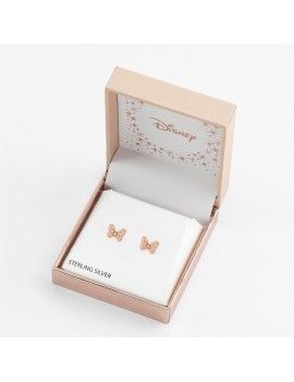 MINNIE - Noeud - 1 Paire de Clous d'Oreilles en Argent Sterling Peershardy 1 - Culture-Pop-France