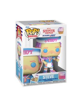 STRANGER THINGS - POP TV N° 1545 - Steve (Scoops Ahoy) Funko 1 - Culture-Pop-France