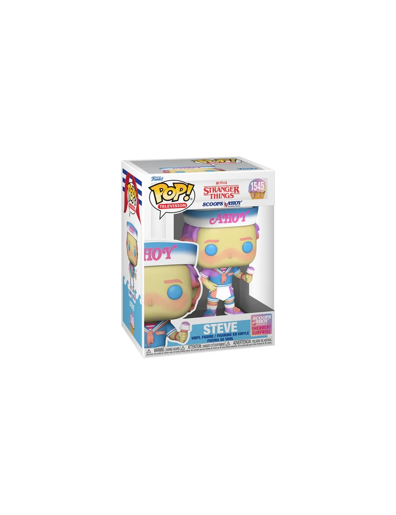 STRANGER THINGS - POP TV N° 1545 - Steve (Scoops Ahoy) Funko 1 - Culture-Pop-France STRANGER THINGS - POP TV N° 1545 - Steve (Scoops Ahoy) Funko 1 - Culture-Pop-France