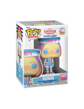 STRANGER THINGS - POP TV N° 1546 - Robin (Scoops Ahoy) Funko 1 - Culture-Pop-France