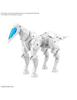 30MM - 1/144 Extended Armament Vehicule (Horse Mecha) White -Model Kit Bandai Model Kit 1 - Culture-Pop-France