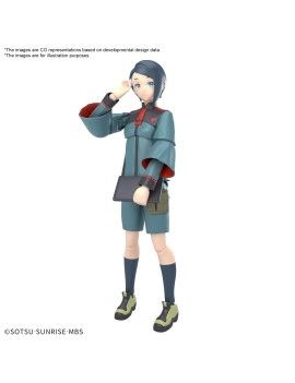 GUNDAM - Figure-Rise Standard Nika Nanaura - Model Kit Bandai Model Kit 1 - Culture-Pop-France