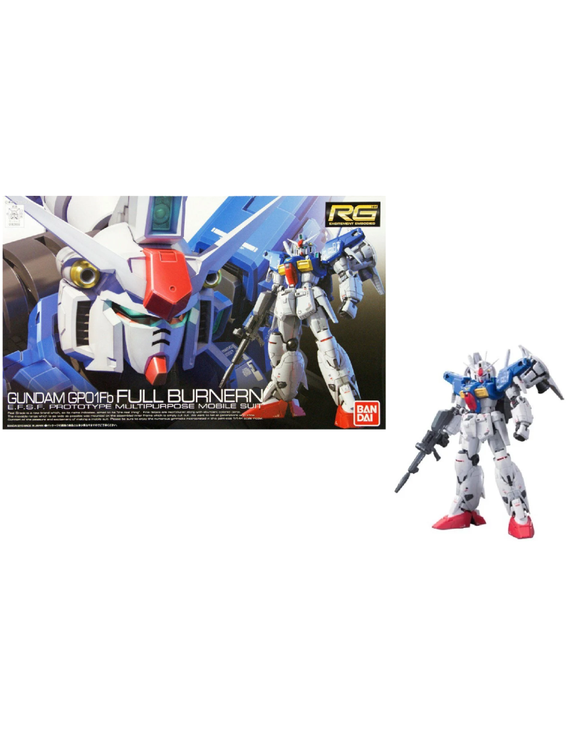 GUNDAM - RG 1/144 RX-78 GP01-Fb - Model Kit 13cm Bandai Model Kit 1 - Culture-Pop-France GUNDAM - RG 1/144 RX-78 GP01-Fb - Model Kit 13cm Bandai Model Kit 1 - Culture-Pop-France