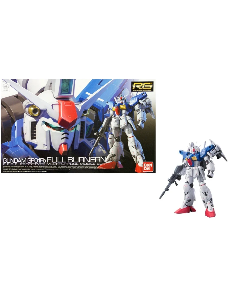 GUNDAM - RG 1/144 RX-78 GP01-Fb - Model Kit 13cm Bandai Model Kit 1 - Culture-Pop-France GUNDAM - RG 1/144 RX-78 GP01-Fb - Model Kit 13cm Bandai Model Kit 1 - Culture-Pop-France