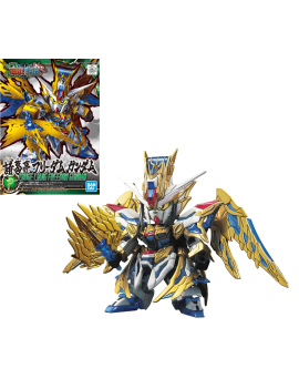 GUNDAM - SD Sangoku Soketsuden Zhuge Liang Freedom Gundam - Model Kit Bandai Model Kit 1 - Culture-Pop-France