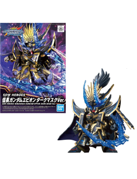 GUNDAM - SDW Heroes Nobunaga Gundam Epyon Dark Mask - Model Kit Bandai Model Kit 1 - Culture-Pop-France