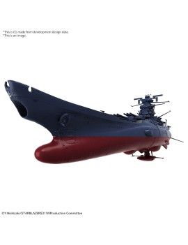 YAMATO - 1/1000 Space Battleshipp Yamato 3199 - Model Kit Bandai Model Kit 1 - Culture-Pop-France