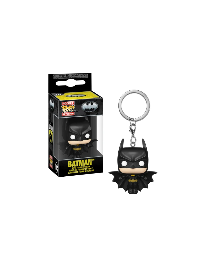 BATMAN 85TH - Pocket Pop Keychains - Batman (Soaring) Funko 1 - Culture-Pop-France BATMAN 85TH - Pocket Pop Keychains - Batman (Soaring) Funko 1 - Culture-Pop-France
