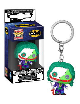 DC PATCHWORK - Pocket Pop Keychains - Joker Funko 1 - Culture-Pop-France