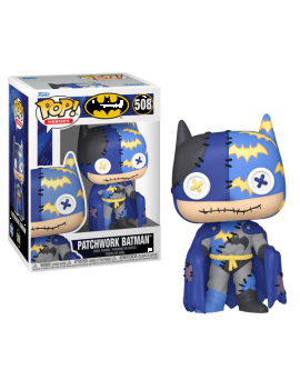 DC PATCHWORK - POP Heroes N° 508 - Batman Funko 1 - Culture-Pop-France