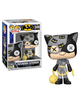 DC PATCHWORK - POP Heroes N° 509 - Catwoman Funko 1 - Culture-Pop-France