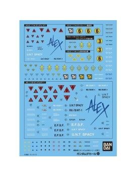 GUNDAM - GUNDAM DECAL 053 - HGUC 0800 Series Federation Bandai Model Kit 1 - Culture-Pop-France