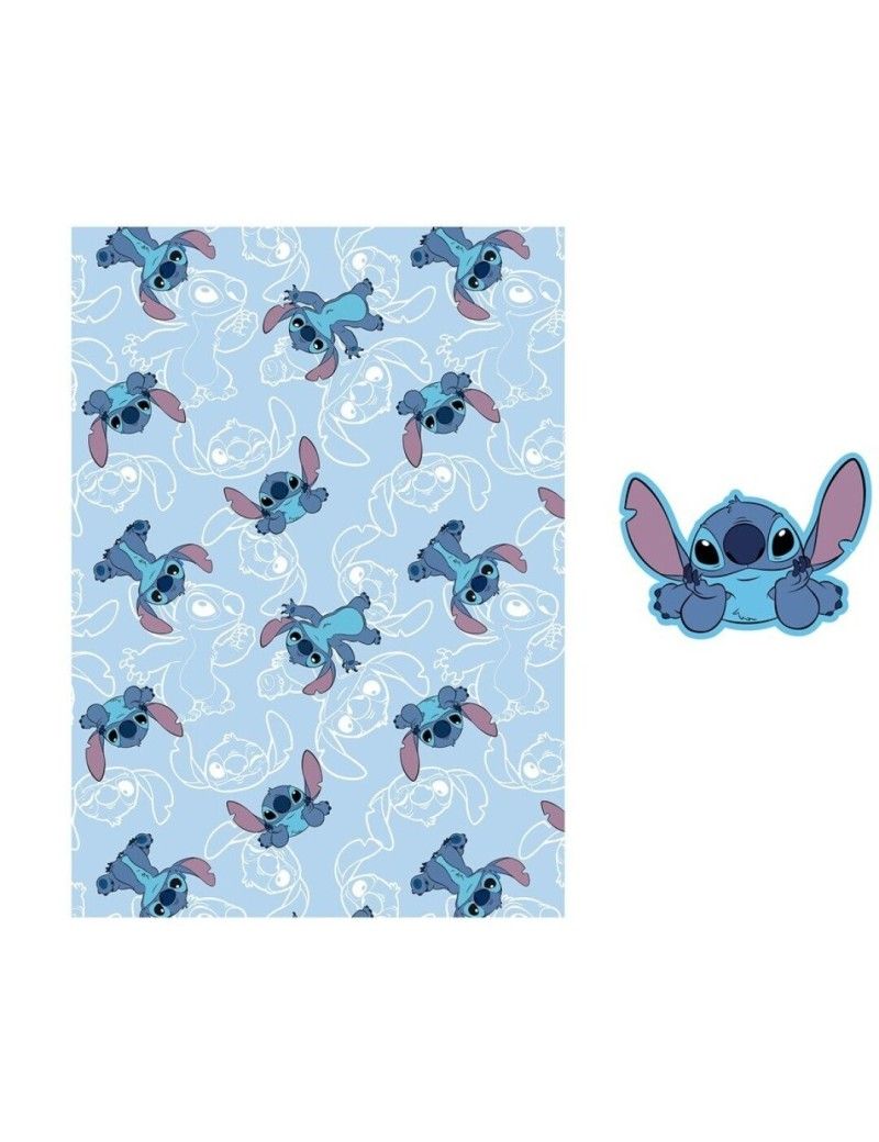 LILO & STITCH - Stitch - Couverture Corail 100x140cm Coussin AyMax 1 - Culture-Pop-France LILO & STITCH - Stitch - Couverture Corail 100x140cm Coussin AyMax 1 - Culture-Pop-France