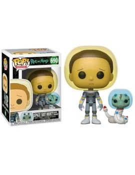 RICK & MORTY - POP N° 690 - Space Suit Morty w/Snake Funko 1 - Culture-Pop-France
