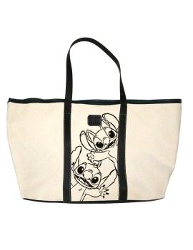 STITCH & ANGEL - Sac Bandoulière en Toile - 35x31x20cm Arditex 1 - Culture-Pop-France