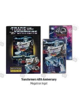 TRANSFORMERS - 40th Anniversary - Decepticons -Lingot Edition Limitée Fanattik 1 - Culture-Pop-France