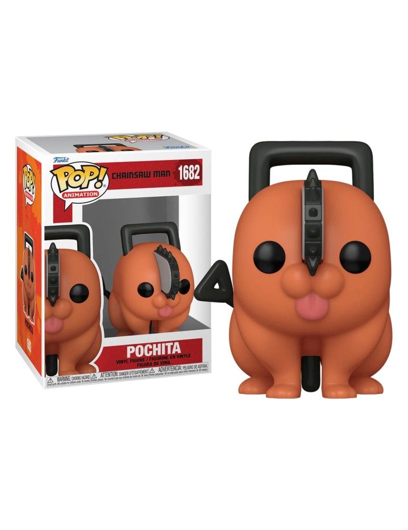CHAINSAW MAN - POP Animation N° 1682 - Pochita Funko 1 - Culture-Pop-France CHAINSAW MAN - POP Animation N° 1682 - Pochita Funko 1 - Culture-Pop-France