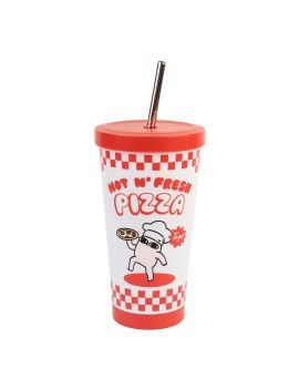 KETNIPZ - Pizza - Gobelet Fashion   Paille - Format 550ml Grupo Erik 1 - Culture-Pop-France