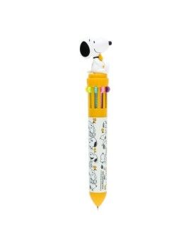 SNOOPY - Stylo-Bille 10 couleurs 3D Grupo Erik 1 - Culture-Pop-France