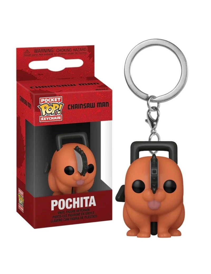 CHAINSAW MAN - Pocket Pop Keychains - Pochita Funko 1 - Culture-Pop-France CHAINSAW MAN - Pocket Pop Keychains - Pochita Funko 1 - Culture-Pop-France