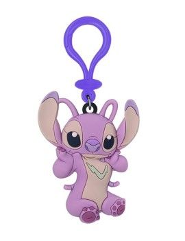 DISNEY - Angel - Porte-clés Sac à dos Soft Touch Monogram 1 - Culture-Pop-France