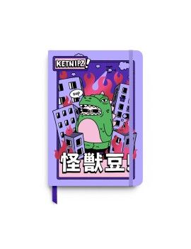 KETNIPZ - Crocodile - Notebook Premium - Format A5 Grupo Erik 1 - Culture-Pop-France