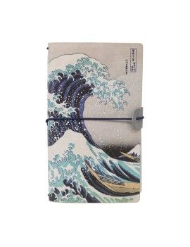 HOKUSAI - La Grande Vague - Carnet de Voyage - Format A5 Grupo Erik 1 - Culture-Pop-France