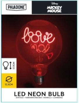 DISNEY - Mickey - Ampoule Néon LED Paladone 1 - Culture-Pop-France