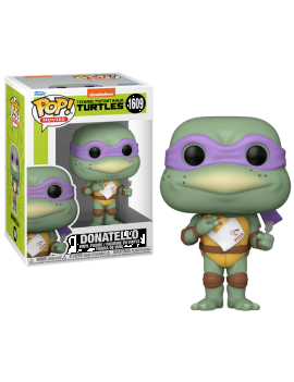 LES TORTUES NINJAS - POP Movie N° 1609 - Donatello avec Pizza Funko 1 - Culture-Pop-France