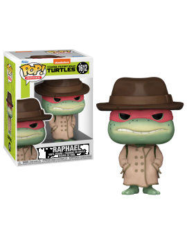 LES TORTUES NINJAS - POP Movie N° 1612 - Raphael avec veste & Chapeau Funko 1 - Culture-Pop-France