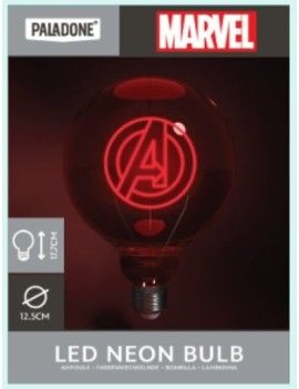 MARVEL - Avengers - Ampoule Néon LED Paladone 1 - Culture-Pop-France