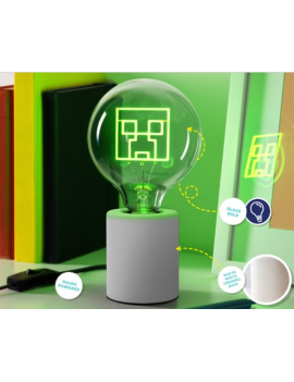 MINECRAFT - Creeper - Lampe Néon LED Paladone 1 - Culture-Pop-France