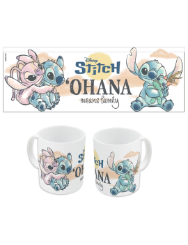 STITCH & ANGEL - Ohana - Mug céramique 325ml Stor 1 - Culture-Pop-France