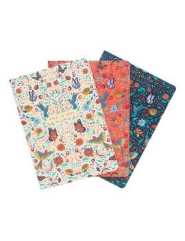 FRIDA KAHLO - Pack de 3 Notebooks - Format A5 Grupo Erik 1 - Culture-Pop-France