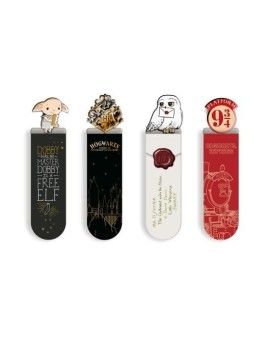 HARRY POTTER - Set de 4 Marque-Pages Grupo Erik 1 - Culture-Pop-France