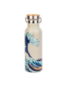 HOKUSAI - La Grande Vague - Bouteille Métalique Grupo Erik 1 - Culture-Pop-France
