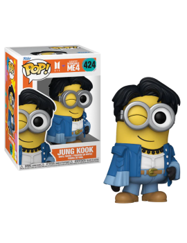 MINIONS X BTS - POP Rocks N° 424 - Jung Kook Funko 1 - Culture-Pop-France