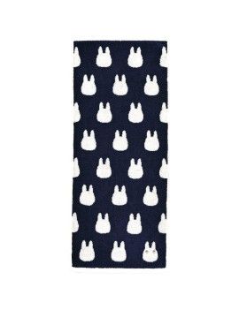 MON VOISIN TOTORO - Totoro Blanc - Serviette 33x80cm Benelic / Studio Ghibli 1 - Culture-Pop-France