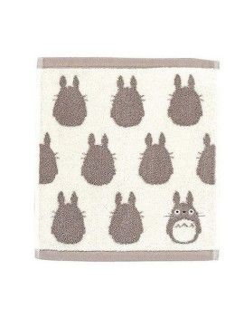 MON VOISIN TOTORO - Totoro Gris - Mini Serviette 33x36cm Benelic / Studio Ghibli 1 - Culture-Pop-France
