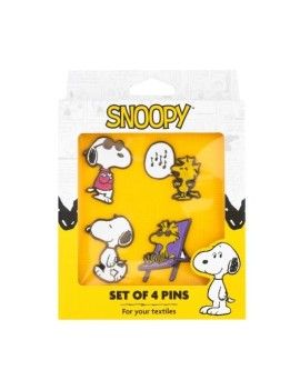 SNOOPY - Set de 4 Pin's Grupo Erik 1 - Culture-Pop-France
