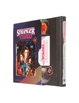 STRANGER THINGS - Notebook Premium VHS Format A5 Grupo Erik 1 - Culture-Pop-France