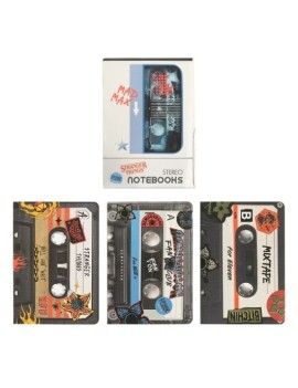 STRANGER THINGS - Walkman - Pack de 3 Notebooks A6   Etui Grupo Erik 1 - Culture-Pop-France